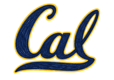 Hand-drawn Cal logo